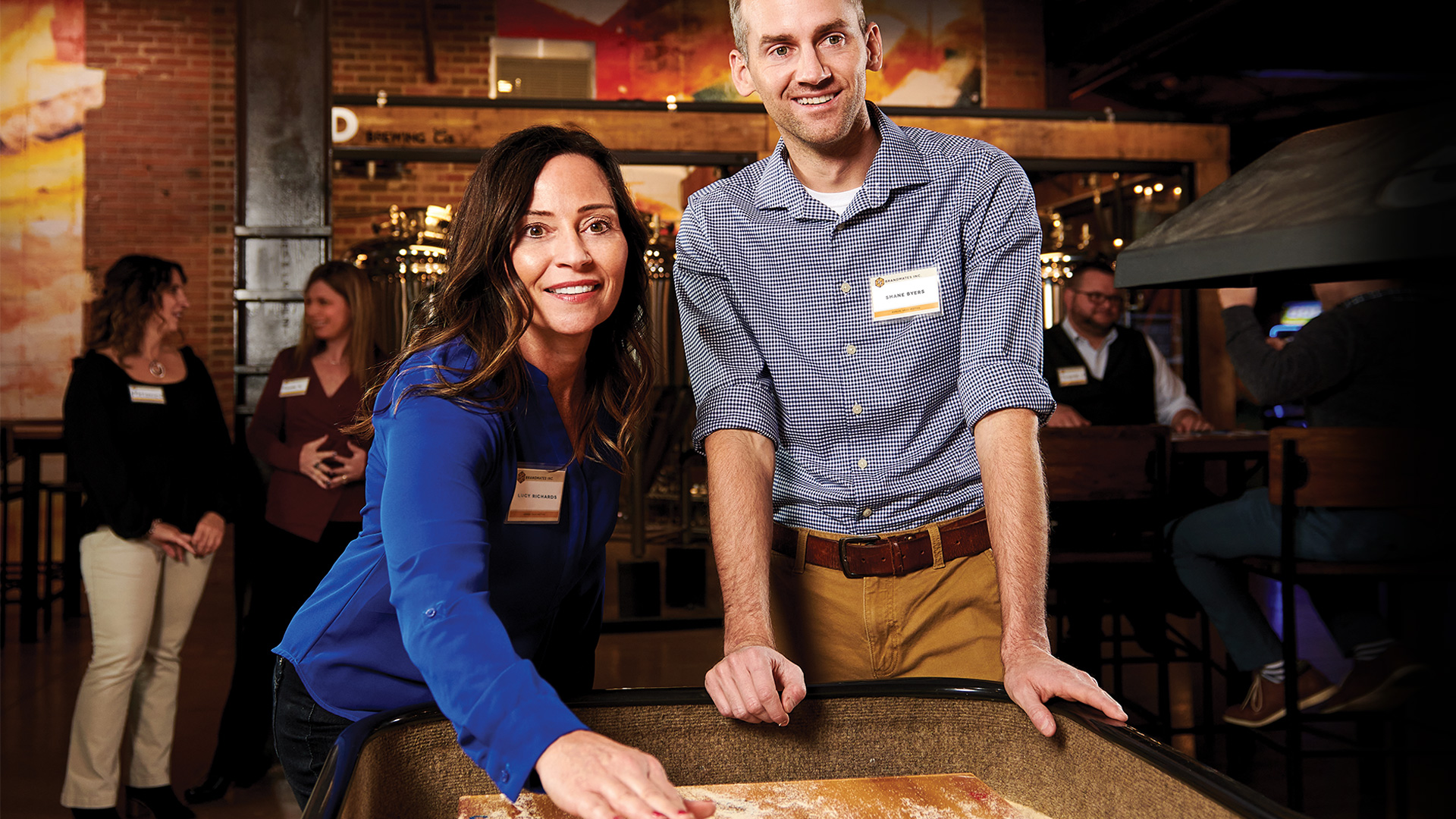 People playing Skee-Ball at Foundry Social in Medina (photo by Jeani Brechbill Photography) People playing Skee-Ball at Foundry Social in Medina (photo by Jeani Brechbill Photography)