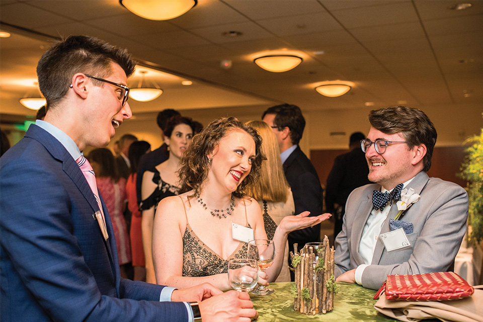 Attendees at the Taft Museum of Art (photo courtesy of the Taft Museum of Art)